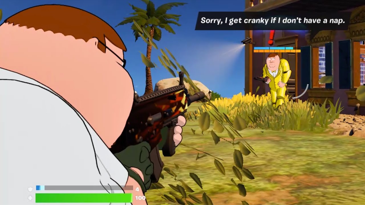 Where is PETER GRIFFIN in Fortnite?