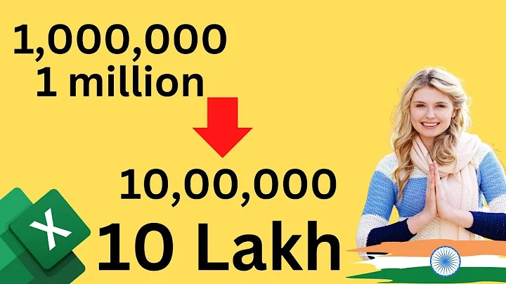 Indian Number Format in Excel & Google Sheets | Comma after thousands & lakhs