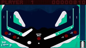 ATARI ST STE FALCON No limit 2 ii Pat Petong SERENADE MENU 60 VERTICAL SCROLLING PINBALL MONO CHROME