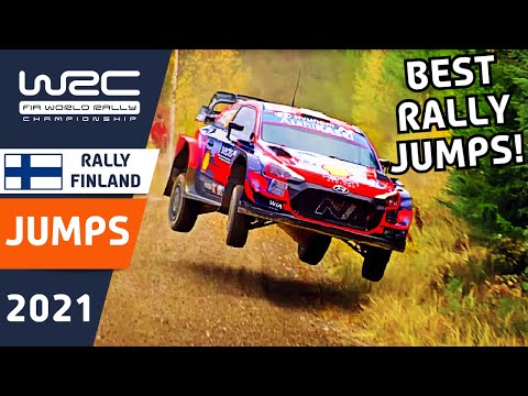 Best Rally Jumps! : WRC Secto Rally Finland 2021 Rally Jumps Compilation