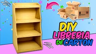 MANUALIDADES CON CARTÓN RECICLADO ESTANTERIA MULTIUSO DIY