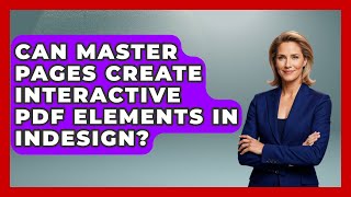 Can Master Pages Create Interactive PDF Elements In InDesign? | Design Tool Unlocked News