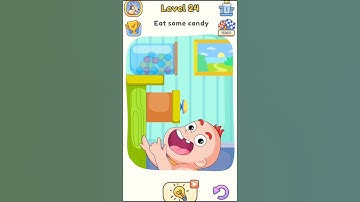 Dop 5 ( Delete One Part ) Level 24 - Eat Some Candy #shorts #dop5 #shortsfeed #gaming
