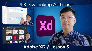 Using External Resources & Linking Artboards Up in Adobe XD / Lesson 3