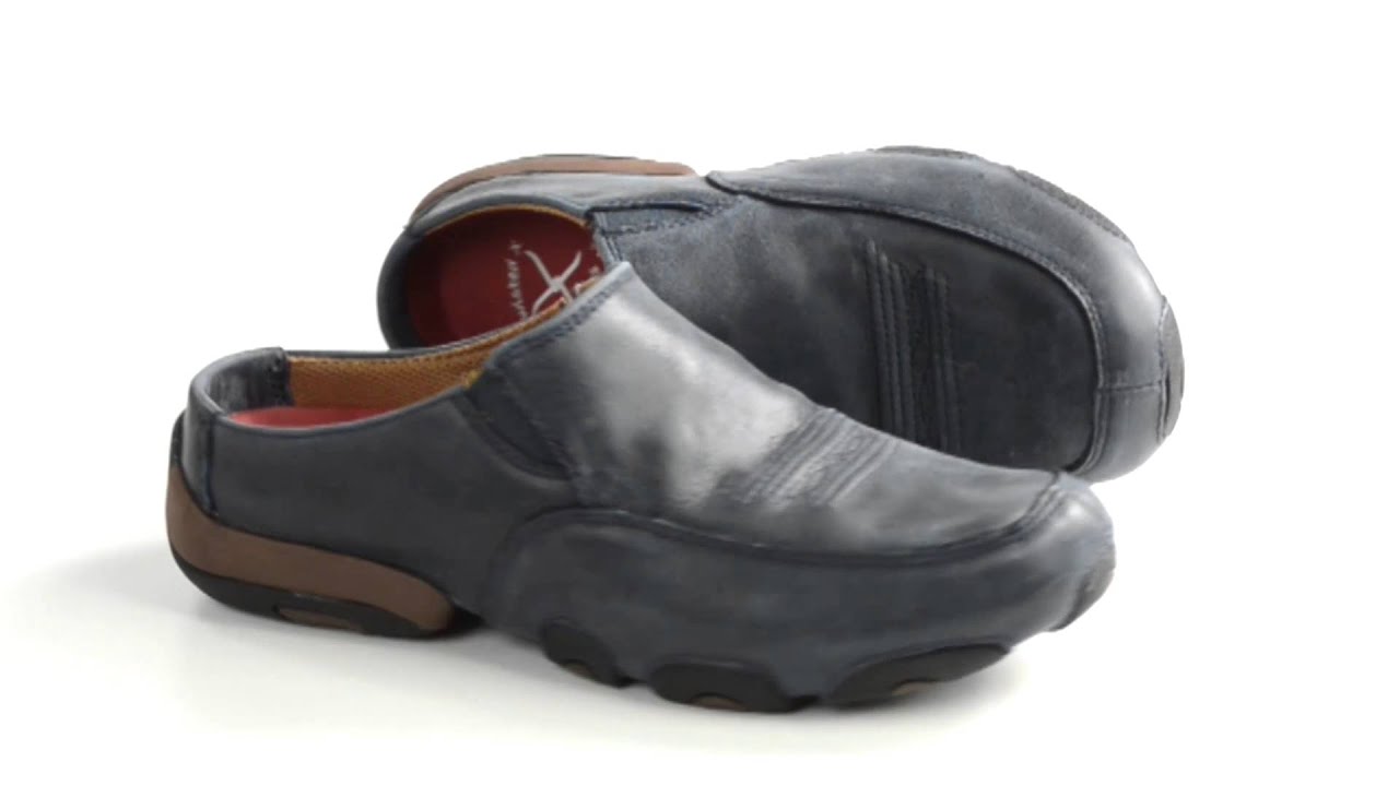 Twisted X Boots Driving Moc Mule Shoes - Slip-Ons (For Women) - YouTube