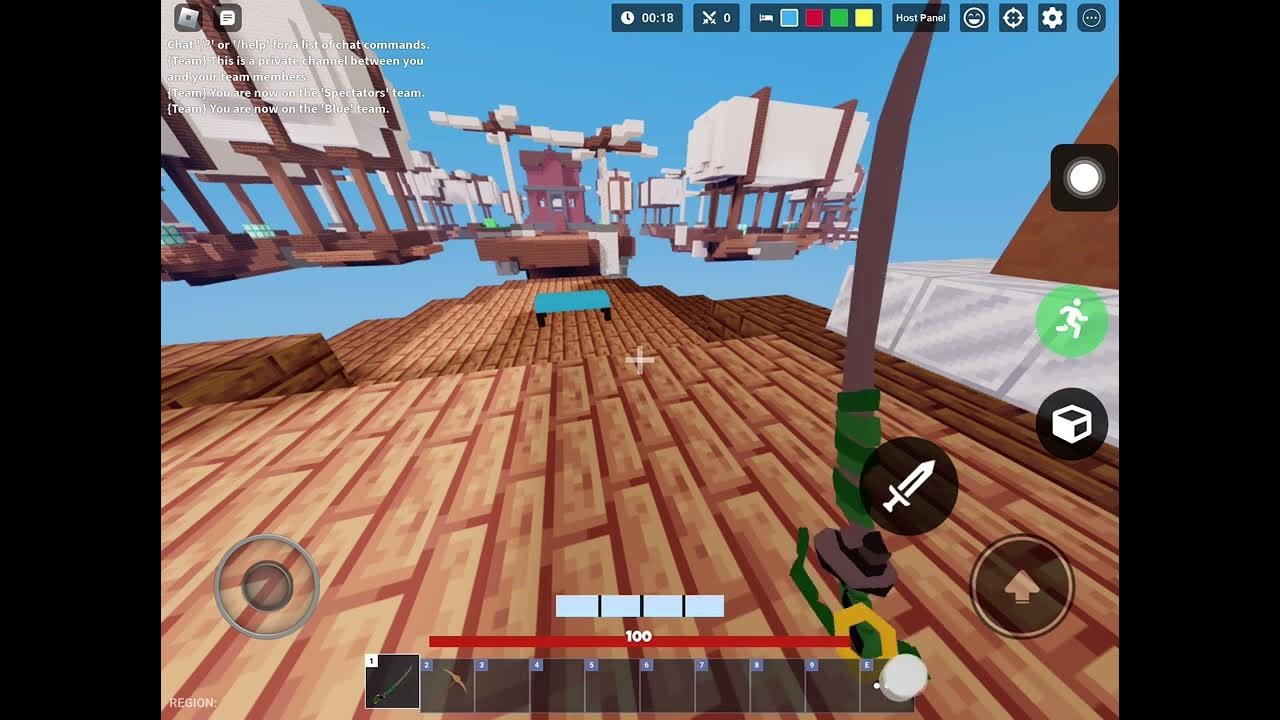 How to get ghost blocks in roblox bedwars (only mobile) YouTube