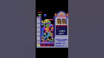 Tetris Level 12 – Classic Arcade Gameplay#shorts