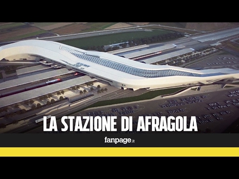 Stazione di Napoli Afragola, Pres. Gentiloni: "Non è una cattedrale nel deserto".