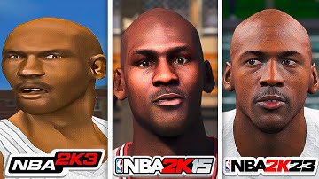 1V1 Vs Michael Jordan On Every NBA 2k