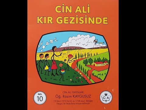 Efsane Çocuk Kitabı Serisi Unutulmaz Kahraman Cin Ali Kır Gezisi - Cin Ali On The Country Tripnde