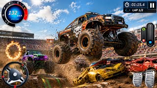 Monster Truck Jam Demolition Derby 3D - Extreme Crash Car Racing Simulator -Android GamePlay screenshot 2