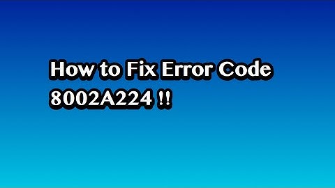 How to fix Error Code 8002A224 (2017) Jailbroken Ps3