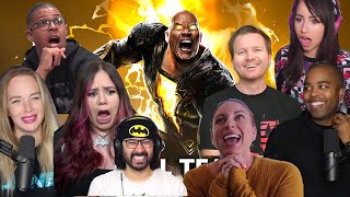 Black Adam | First Look | Trailer Reaction Mashup