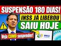 🚨SAIU AGORA: SUSPENSÃO dos CONSIGNADOS por 180 DIAS para TODOS!!