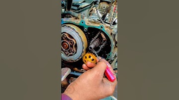 Bajaj Pulsar engine timing chain open #shorts #ytshorts #fsmechanic