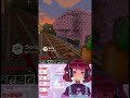 Kelcy builds a train in Minecraft! #shorts