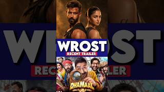 Wrost Bollywood Trailers | Trailers That Killed the Hype! #trailers #upcomingmovietrailers #wrost