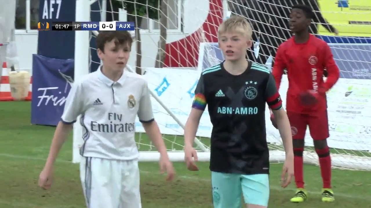 Arousa Futbol 7 Real Madrid Afc Ajax U12 05 Final Youtube