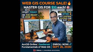🔥 GIS Expert 2026 skill: Learn Web GIS now for $10! September 2026 Guide