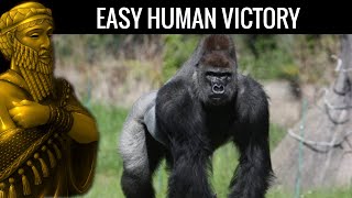The 100 Men vs 1 Gorilla Question