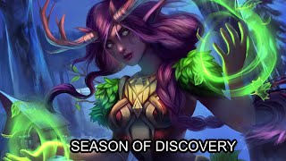 Первый стрим Сезон Открытий World of Warcraft Classic | Играю за друида | Season of Discovery