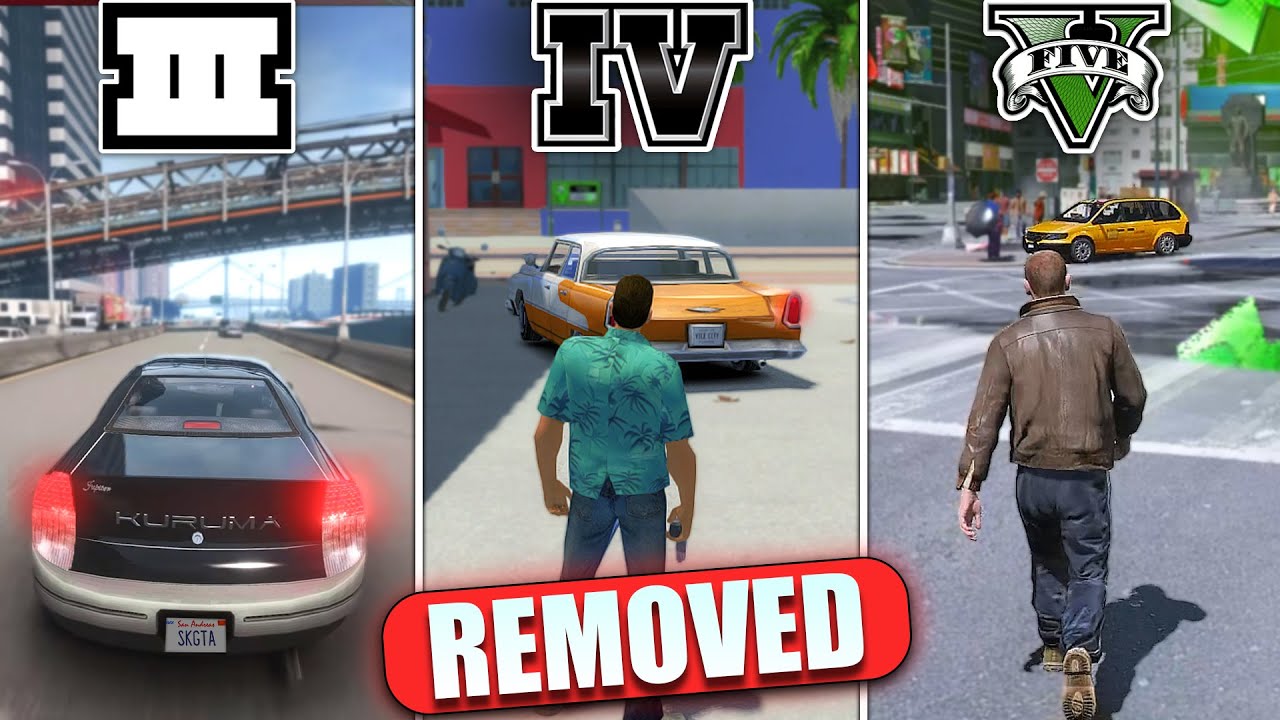 BANNED GTA Mods Rockstar Doesn’t Want You to See! (GTA 3 → GTA 5)