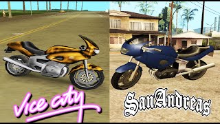 GTA Vice City PCJ 600 vs GTA San Andreas PCJ 600 (PC)