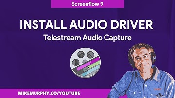 Screenflow 9: How To Install Telestream Audio Driver