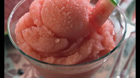 Gelato al Cocomero Anguria Cremoso e gustoso col bimby o senza gelatiera ! Facile e Veloce