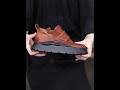 Handmade Leather Platform Shoes Women Fashion Slip On Loafers in Brown/Black #shoes#loafers