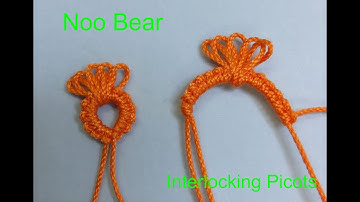 Shuttle Tatting: Interlocking picots