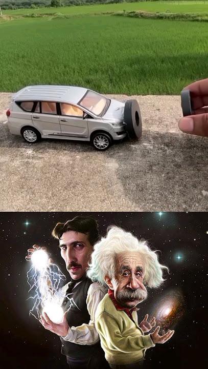 Nikola Tesla and Albert Einstein meme#memes#shorts#edit