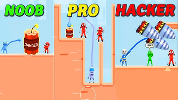 NOOB vs PRO vs HACKER - Rocket Punch!