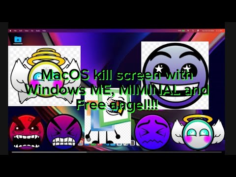 MacOS Kill Screen 💻 with Windows ME, MIMINAL, and free angel!!!