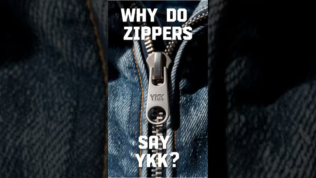 Why Do Zippers Say YKK? Check Yours Now!