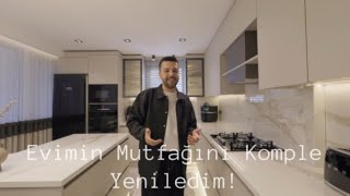 Mutfak Yeni̇leme Evimin Mutfağını Komple Yeniledim. Odayı Mutfağa Dahil Ettik Öncesi-Sonrası