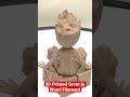3D Printed Baby Groot using Wood Filament