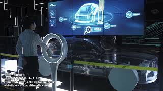Interactive science museum is an exhibition hall composed of various interactive multimedia devices