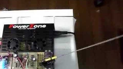 The position servo using PSoC and DC motor