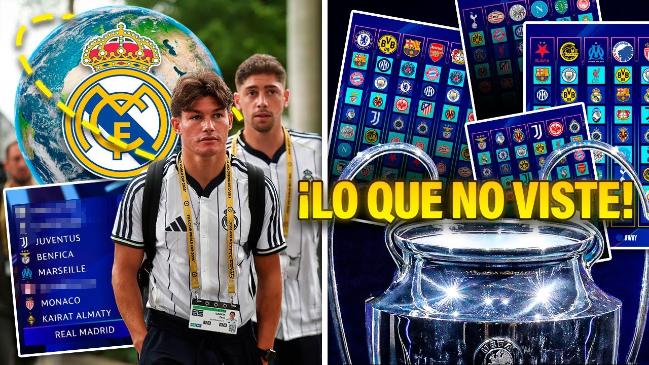 ¡Todo LO QUE NO VISTE DEL SORTEO DE CHAMPIONS! Cambios en la final y al ...