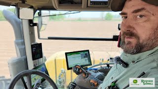 Bacon Farms' John Deere 8R 370 with a 1725C Exact Emerge Planter | Riesterer & Schnell