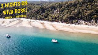 2 Nights on Wild Rose! Fishing, Sharks & Adventure at K'gari - Fraser Island