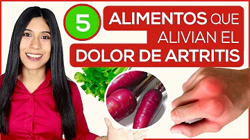 ¿Qué alimentos alivian el dolor de la artritis?