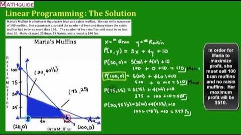 Linear Programming #6: Writing a Solution