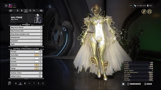 warframe 4 skins MAG PRIME fashion frame