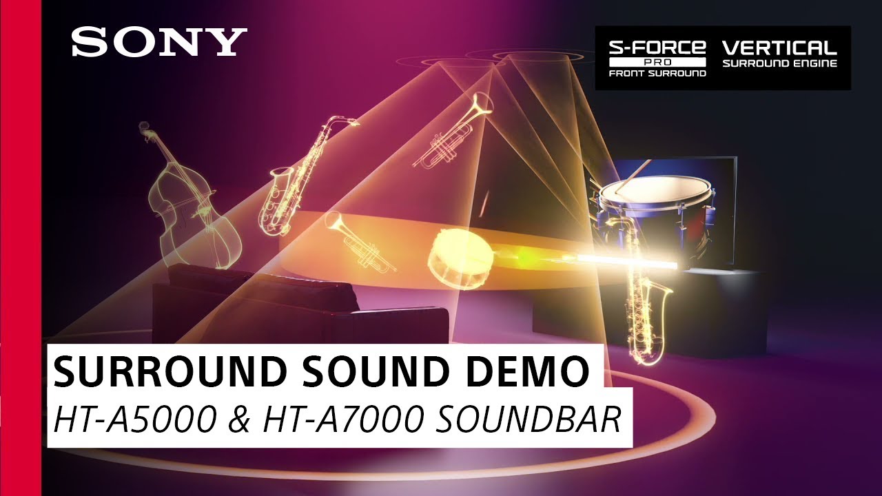 Virtual Surround Sound Demo for HT-A5000 and Soundbar - YouTube