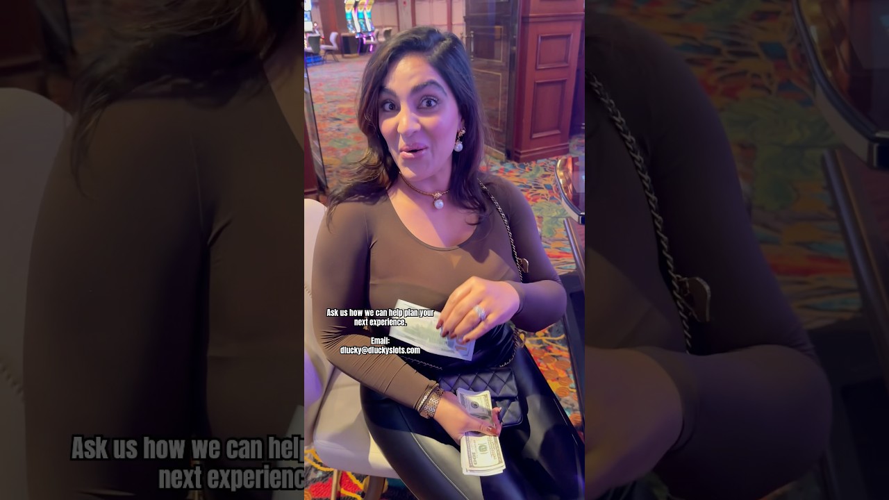 POV: When you try to tip 50% of your jackpot in Las Vegas 🎰 