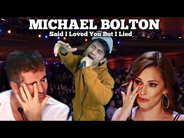 America's Got Talent Michael Bolton song instantly makes the judges cry Parody class=