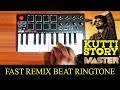 Master - Kutty Story Song | Fast Kuthu Beat | Cover By Raj Bharath | Thalapathy Vijay | Anirudh