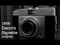 Vintage cameras  dacora dignette original 1958